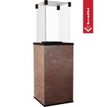 KRATKI Plynový ohřívač PATIO MINI sklo / slinutý křemen OXIDE MORO